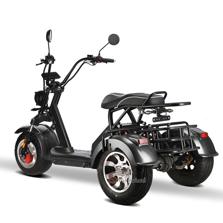 HM-3 2000W Motor 60V 20AH Battery Electric Tricycle Citycoco