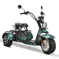 HM-3 2000W Motor 60V 20AH Battery Electric Tricycle Citycoco