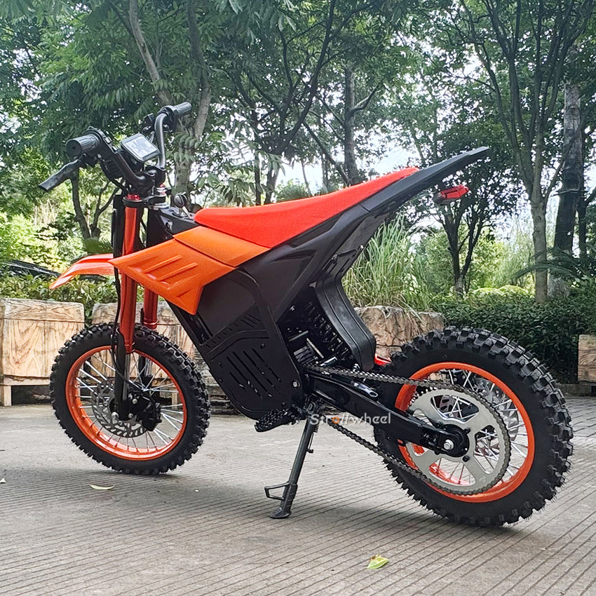 QC-Y01 Youth Electric Dirt Bike Motorcycle 65km/h
