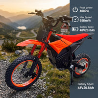 QC-Y01 Youth Electric Dirt Bike Motorcycle 65km/h