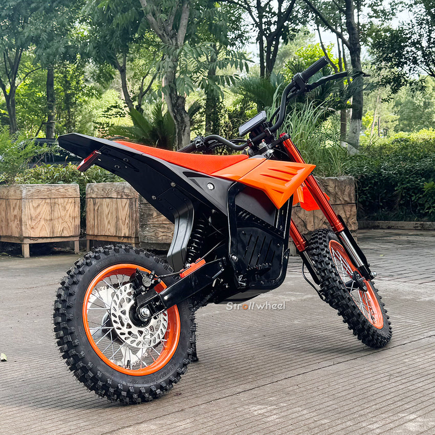 QC-Y01 Youth Electric Dirt Bike Motorcycle 65km/h