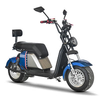 M6 Long Range 2000W Lithium Battery Electric Scooter Two-Wheel Citycoco Adult Scooter for Brazil Market