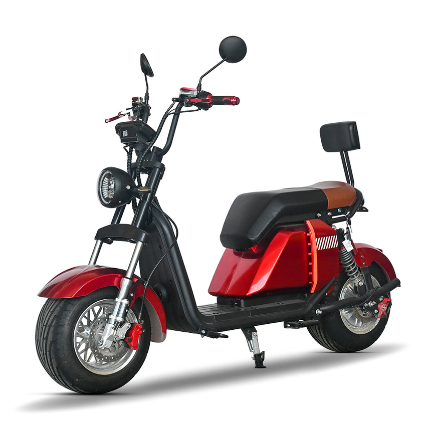 M6 Long Range 2000W Lithium Battery Electric Scooter Two-Wheel Citycoco Adult Scooter for Brazil Market