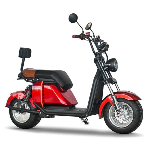 M6 Long Range 2000W Lithium Battery Electric Scooter Two-Wheel Citycoco Adult Scooter for Brazil Market
