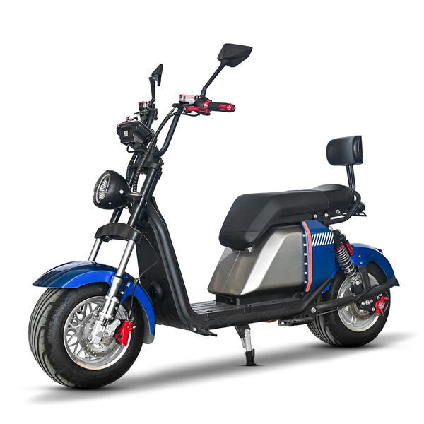 M6 Long Range 2000W Lithium Battery Electric Scooter Two-Wheel Citycoco Adult Scooter for Brazil Market