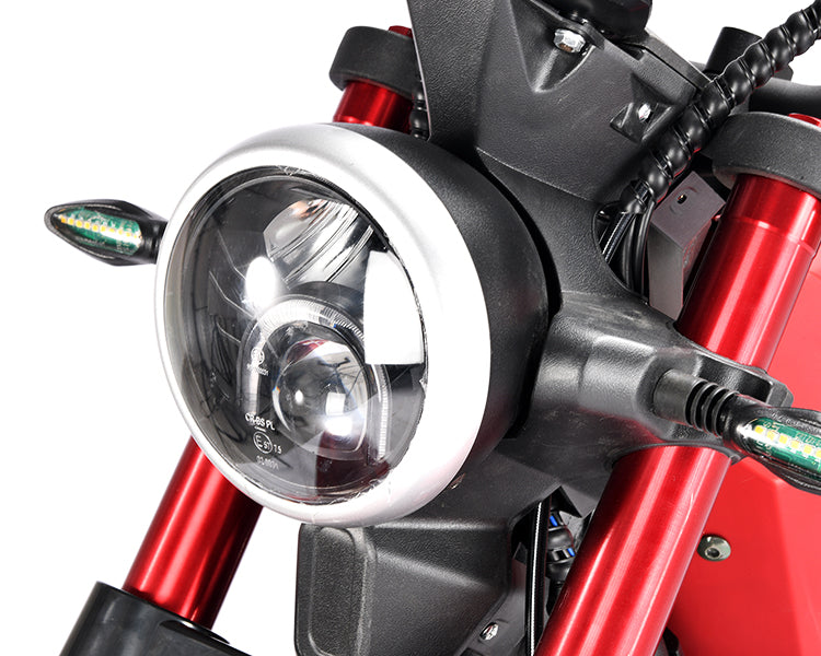 CP-6 2000W Motor 60V Citycoco Electric Scooter Motorcycle with Rear Box