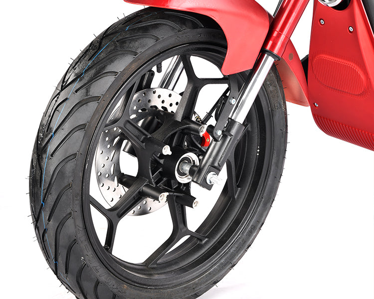 CP-6 2000W Motor 60V Citycoco Electric Scooter Motorcycle with Rear Box
