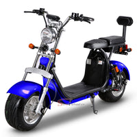 CP-1.6 1500W Electric Scooter Citycoco Chopper with Two Seater