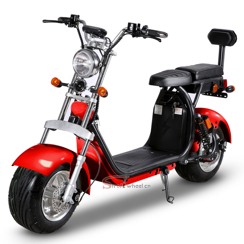CP-1.6 1500W Electric Scooter Citycoco Chopper with Two Seater