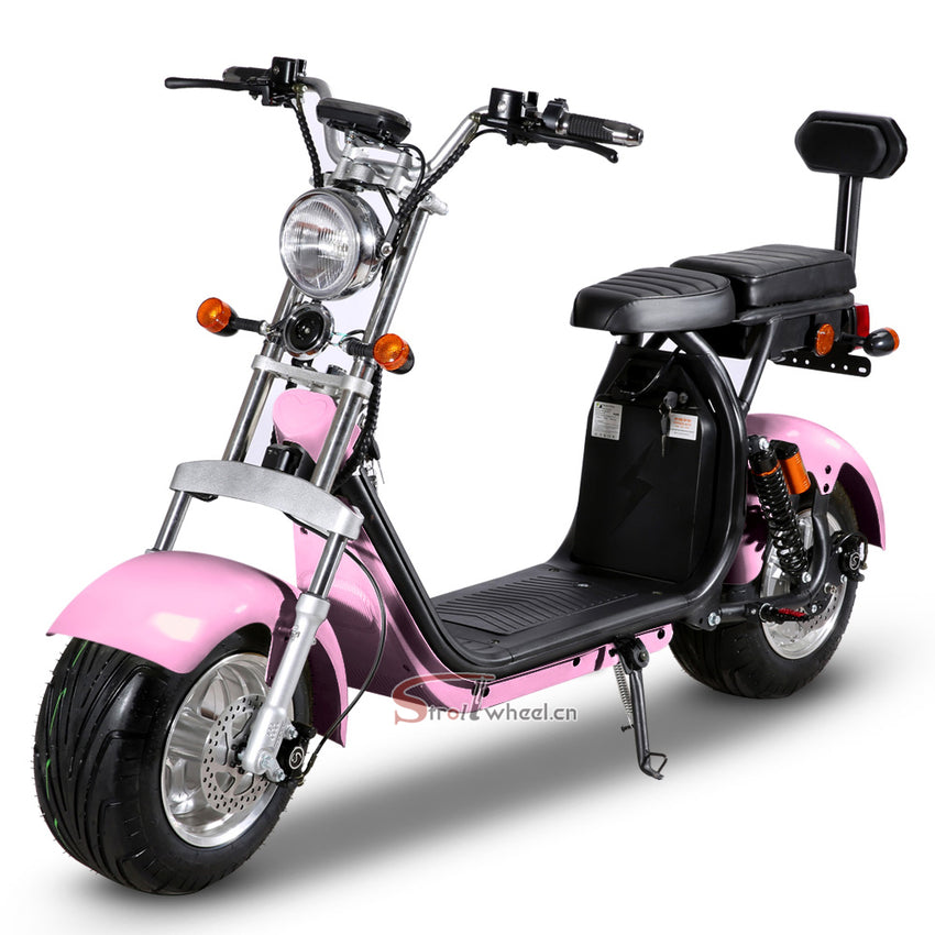 CP-1.6 1500W Electric Scooter Citycoco Chopper with Two Seater