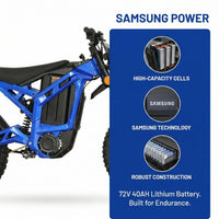 SS-8.0 Citycoco Electric Motorcycle 4000W 72V 40A Battery Chooper Electric Dirt Bike