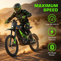 SS-6.0 High Speed Chopper Dirt Bike Mountain Riding Electric Motorcycle