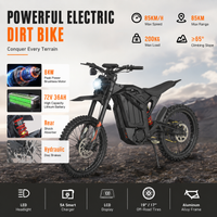 SS-6.0 High Speed Chopper Dirt Bike Mountain Riding Electric Motorcycle