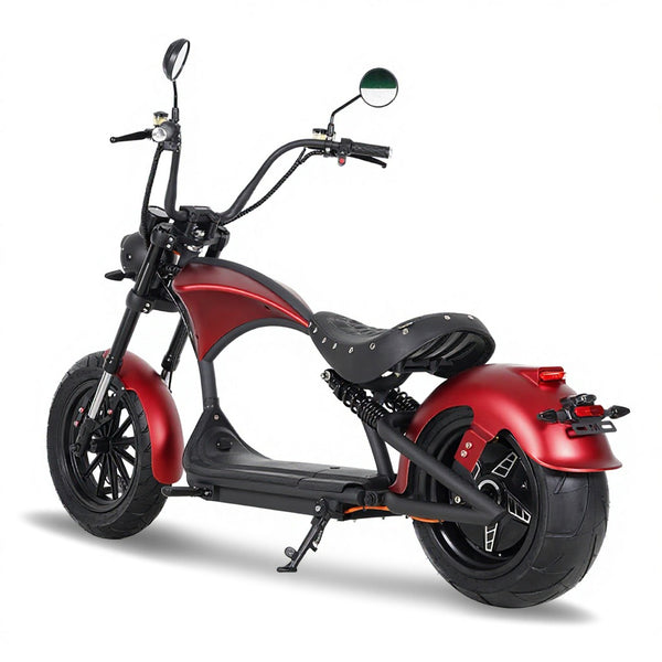 M1P 2000W 60V 30Ah Scooter Electric Citycoco Chopper Front Tire 14 Inch Rear 13 Inch