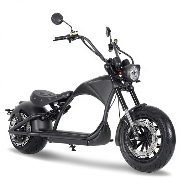 M1P 2000W 60V 30Ah Scooter Electric Citycoco Chopper Front Tire 14 Inch Rear 13 Inch