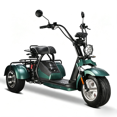 HM-3 2000W Motor 60V 20AH Battery Electric Tricycle Citycoco
