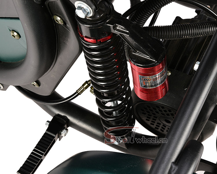 HM-3 2000W Motor 60V 20AH Battery Electric Tricycle Citycoco