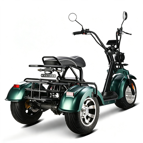HM-3 2000W Motor 60V 20AH Battery Electric Tricycle Citycoco
