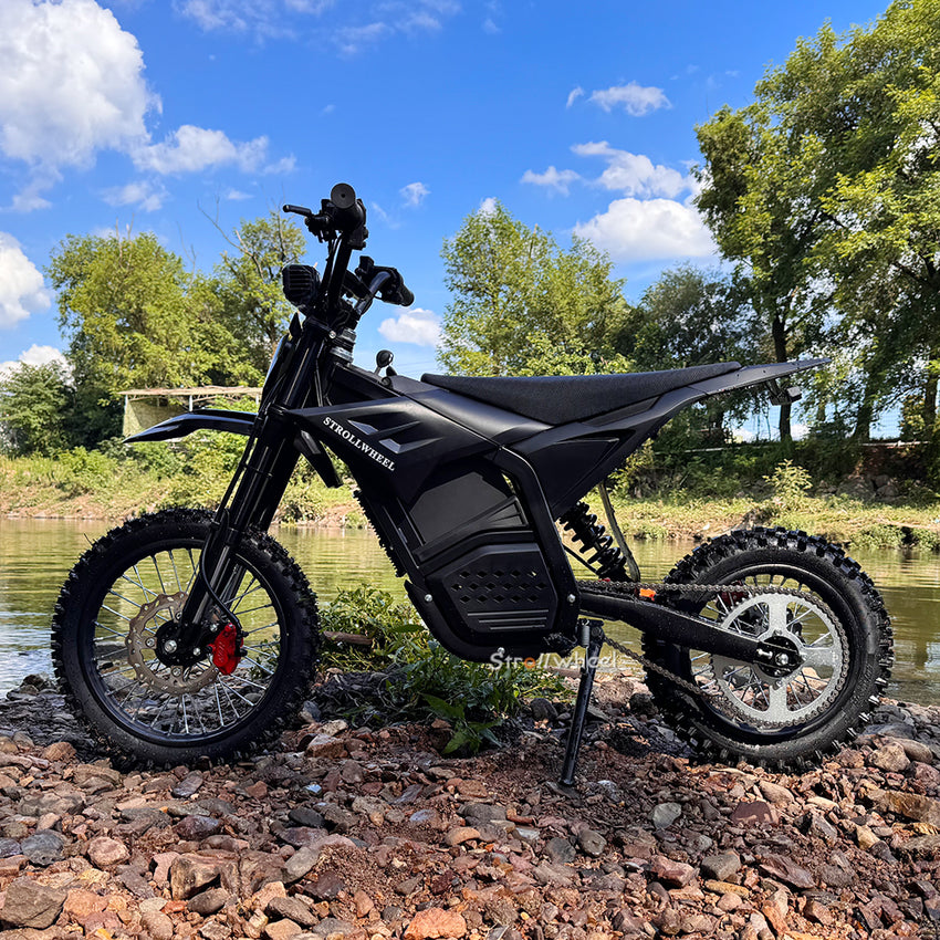QC-Y03 Electric Youth Off Road Motorcycle 55km/h Dirt Bike