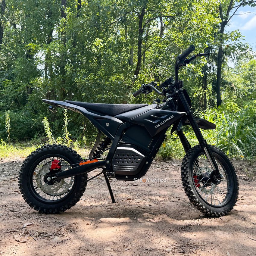 QC-Y03 Electric Youth Off Road Motorcycle 55km/h Dirt Bike