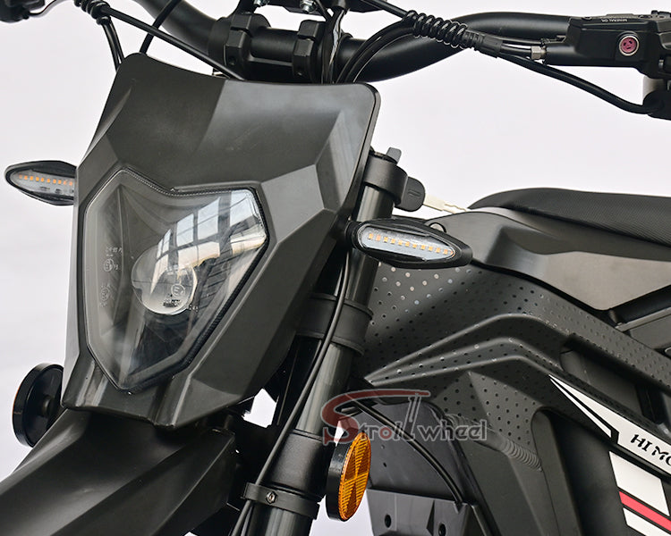 SS-8.0 Electric Motorcycle Strollwheel Scooter Citycoco 3000W 72V 40Ah EEC COC from EU Warehouse