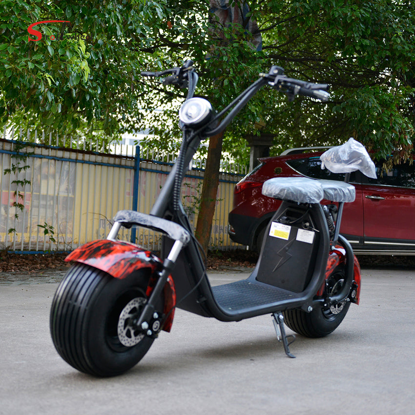 ES1001VII 1500W 60V Electric Fat Tire Citycoco Scooter
