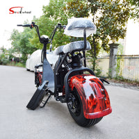 ES1001VII 1500W 60V Electric Fat Tire Citycoco Scooter