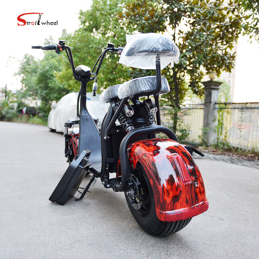 ES1001VII 1500W 60V Electric Fat Tire Citycoco Scooter