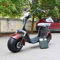 ES1001VII 1500W 60V Electric Fat Tire Citycoco Scooter