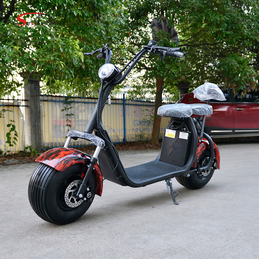 ES1001VII 1500W 60V Electric Fat Tire Citycoco Scooter