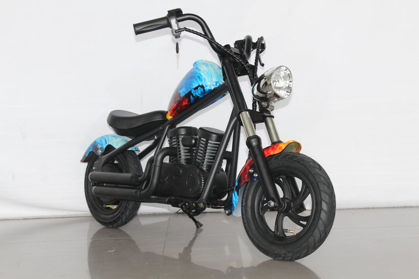 ET-1 180W 24V 5AH Battery Kids Motorcycle Mini Chopper