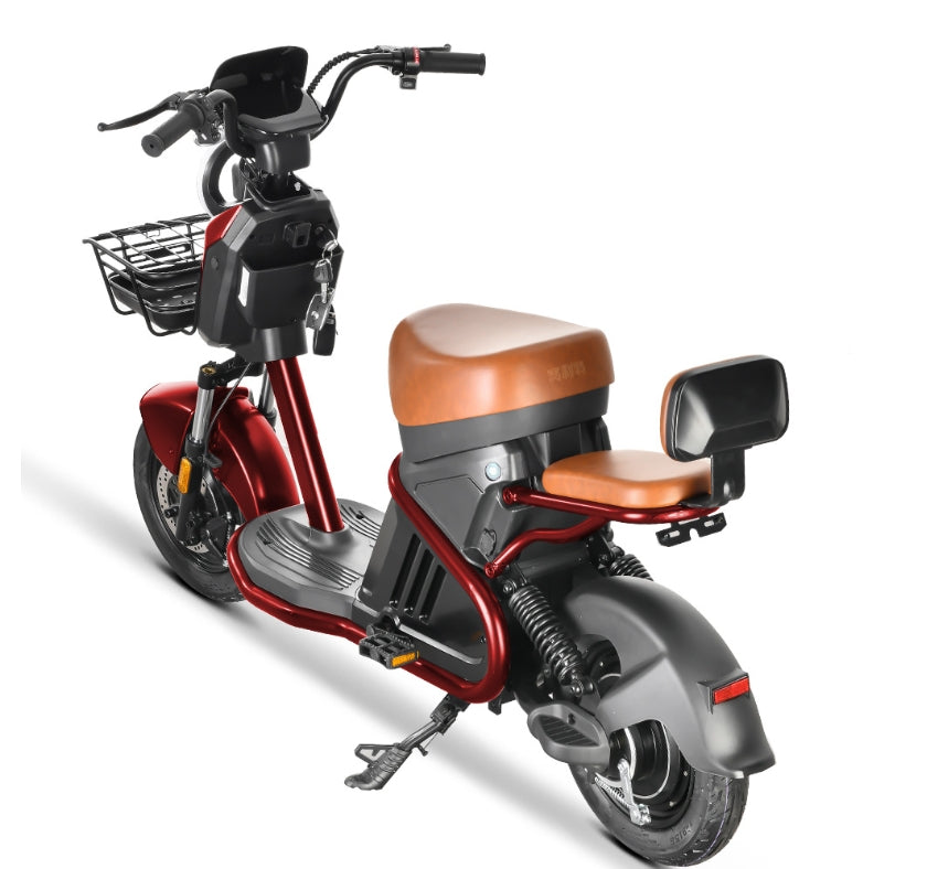 Strollwheel JY-01 1000W Motor 60V 12AH/20AhLithium Battery Electric Motorcycle for Adults