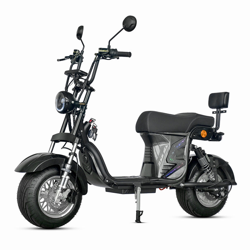 M12 2000W 60V 12Ah/20Ah/25Ah Electric Citycoco Scooter Mini Chopper for Brazil Market