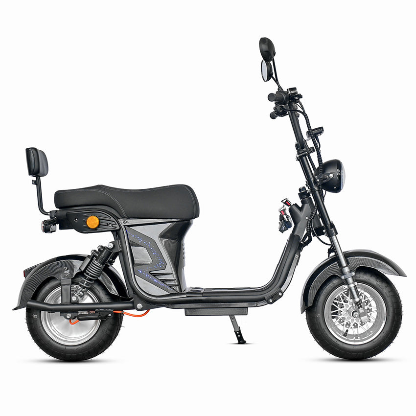 M12 2000W 60V 12Ah/20Ah/25Ah Electric Citycoco Scooter Mini Chopper for Brazil Market