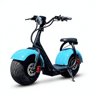 M1/Q1 Mini Citycoco Scooter 1000W 60V 12Ah/20Ah Battery Electric Motorcycle