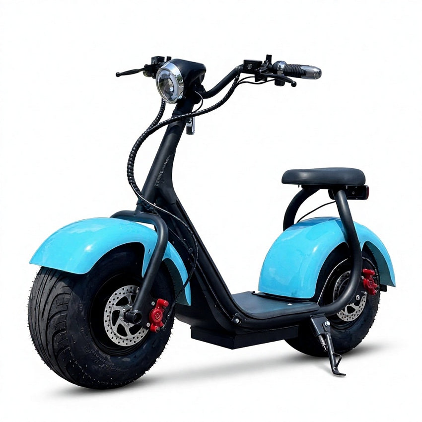 M1/Q1 Mini Citycoco Scooter 1000W 60V 12Ah/20Ah Battery Electric Motorcycle