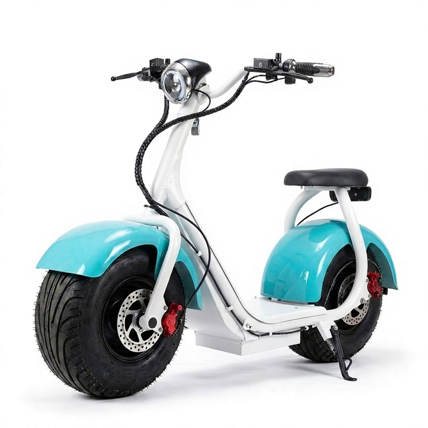 M1/Q1 Mini Citycoco Scooter 1000W 60V 12Ah/20Ah Battery Electric Motorcycle