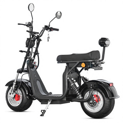 M4 Strollwheel Electric Mini Citycoco 1000W 60V 12Ah Lithium Battery Brazil Scooter