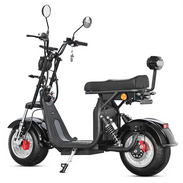M4 Strollwheel Electric Mini Citycoco 1000W 60V 12Ah Lithium Battery Brazil Scooter