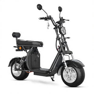 M4 Strollwheel Electric Mini Citycoco 1000W 60V 12Ah Lithium Battery Brazil Scooter