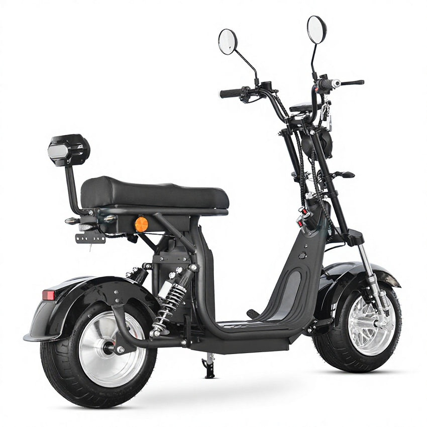 M4 Strollwheel Electric Mini Citycoco 1000W 60V 12Ah Lithium Battery Brazil Scooter