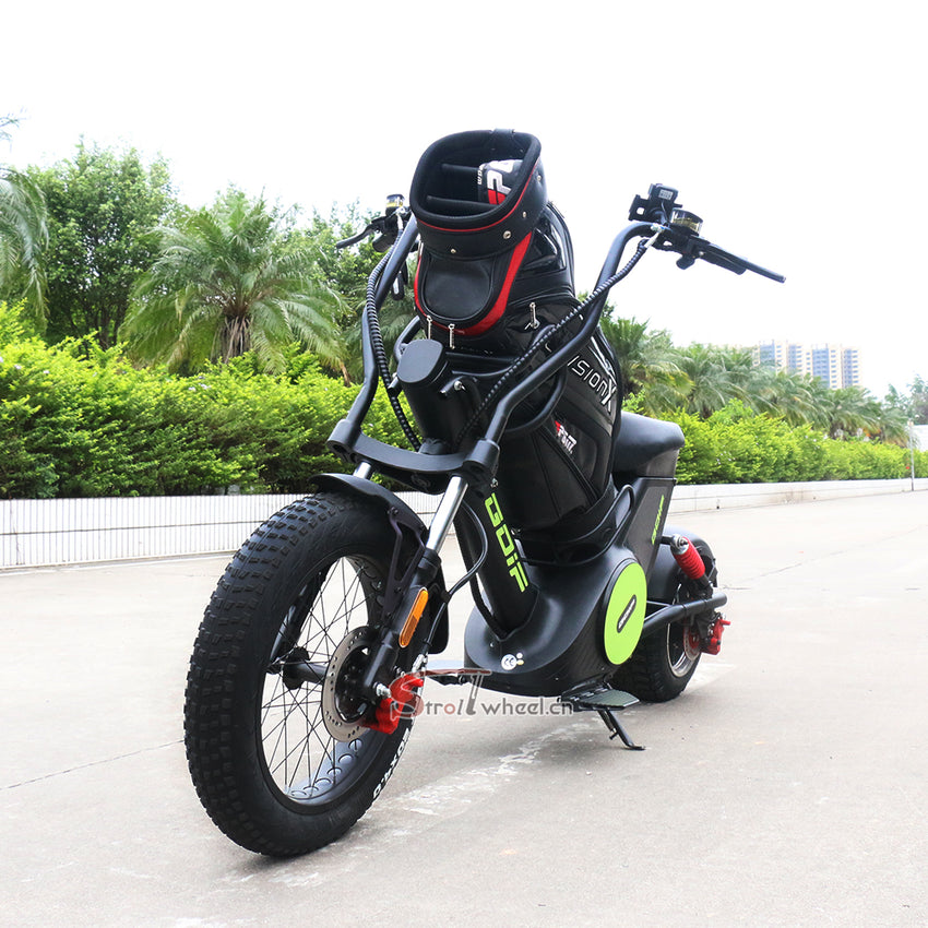 M6G Golf Strollwheel Electric Scooter Citycoco 2000W 60V 20Ah/25Ah Battery with Golf Bag