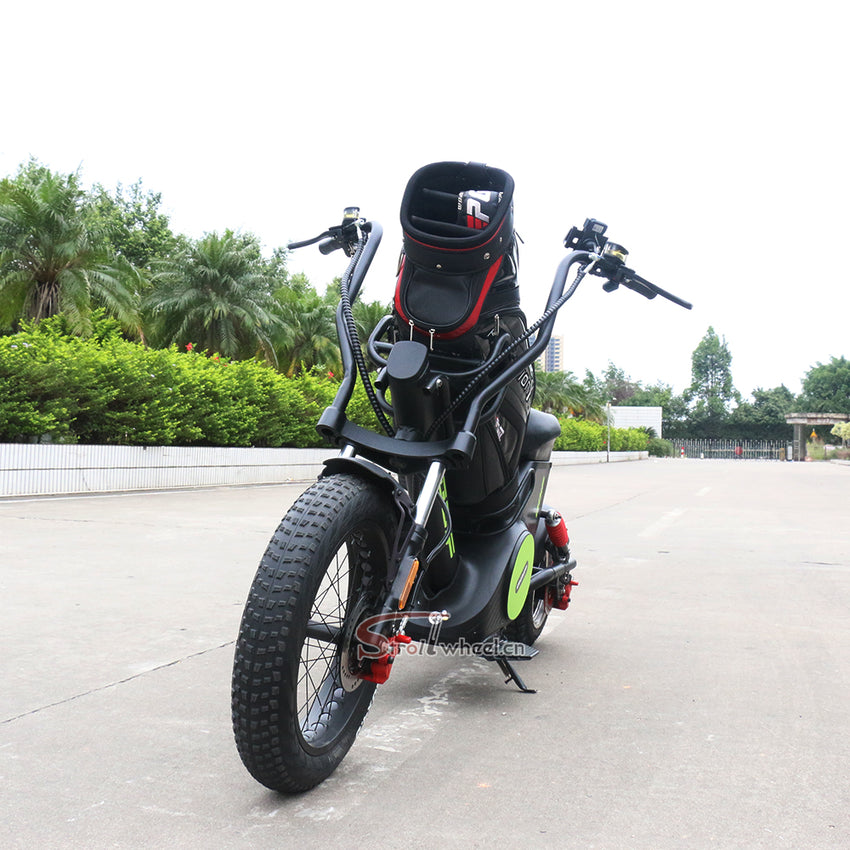 M6G Golf Strollwheel Electric Scooter Citycoco 2000W 60V 20Ah/25Ah Battery with Golf Bag