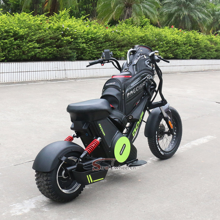 M6G Golf Strollwheel Electric Scooter Citycoco 2000W 60V 20Ah/25Ah Battery with Golf Bag