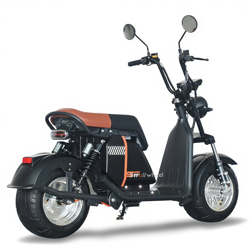 M6 Long Range 2000W Lithium Battery Electric Scooter Two-Wheel Citycoco Adult Scooter for Brazil Market