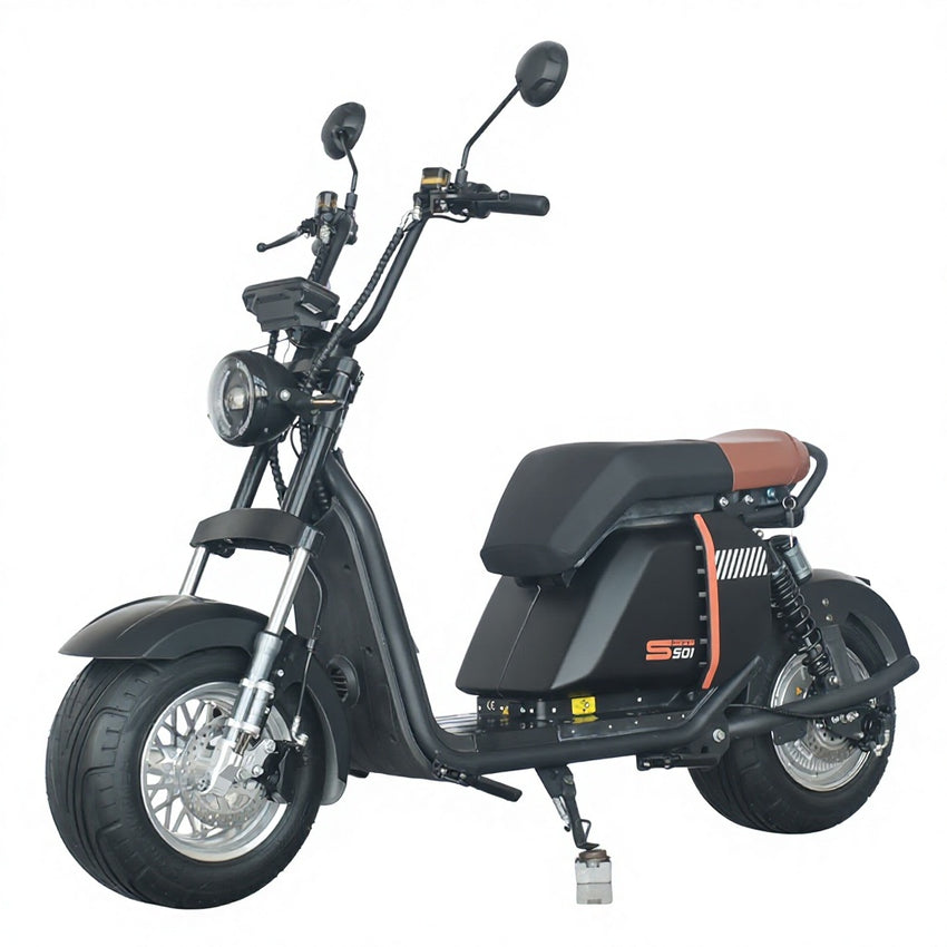 M6 Long Range 2000W Lithium Battery Electric Scooter Two-Wheel Citycoco Adult Scooter for Brazil Market