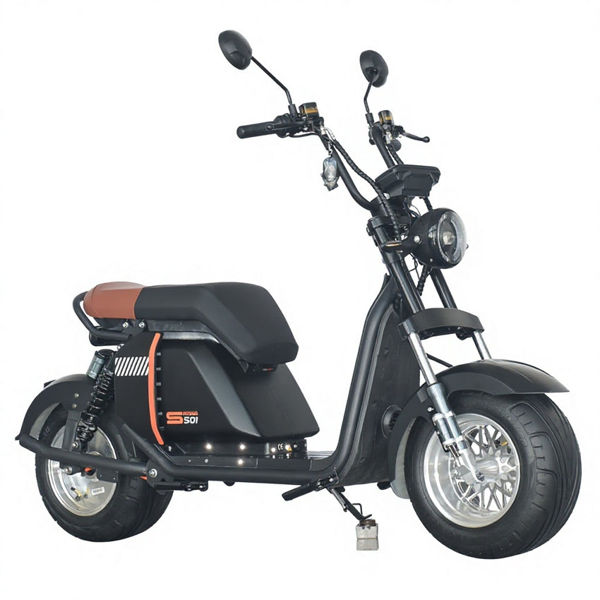 M6 Long Range 2000W Lithium Battery Electric Scooter Two-Wheel Citycoco Adult Scooter for Brazil Market