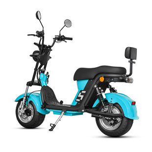 M8 Pro Electric Scooter Chopper Fat Tire Two Wheel Citycoco Electric Motorcycle for Brazil