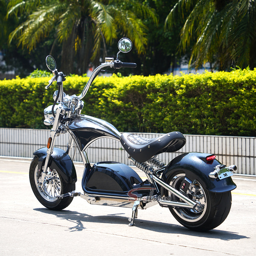 M1PS Mangosteen Electric Citycoco Chopper Electric Motorcycle