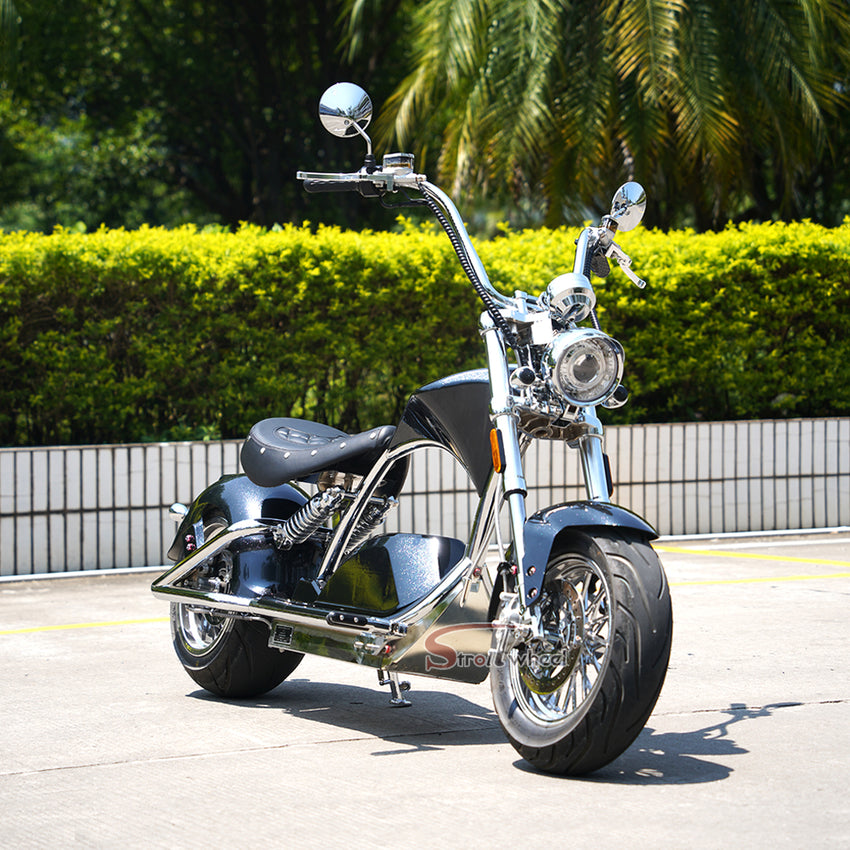 M1PS Mangosteen Electric Citycoco Chopper Electric Motorcycle